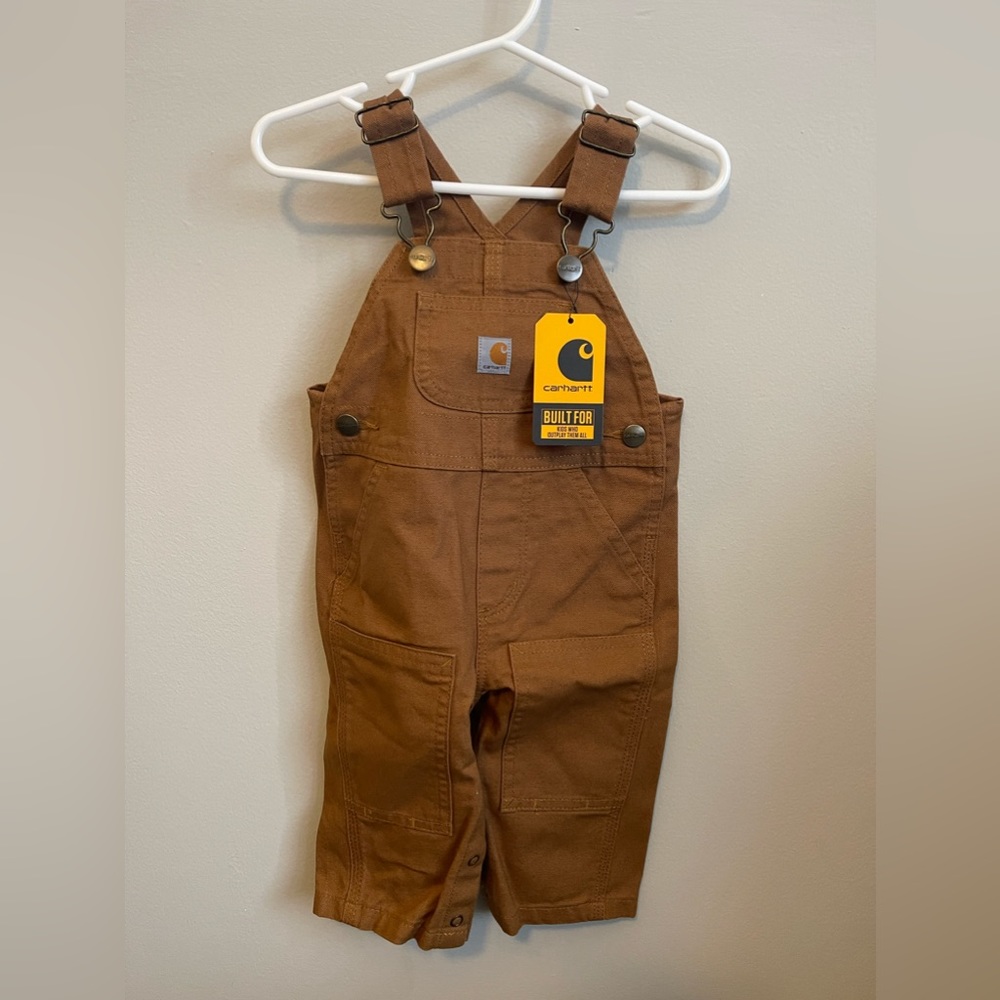 Carhartt baby bib overalls 6mo NWT